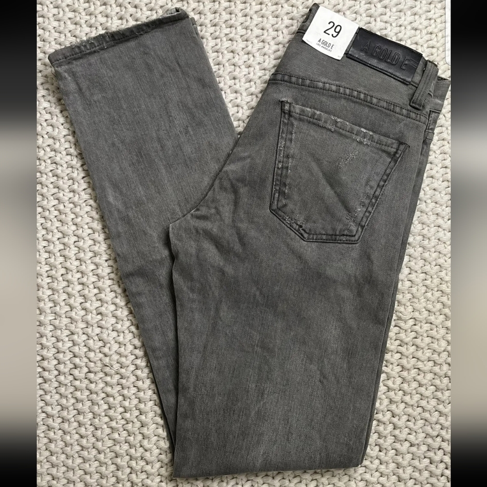 Agolde Slim Fit Dayton Grey Jeans